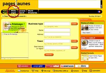 Pages Jaunes, once the directory of France Telecom